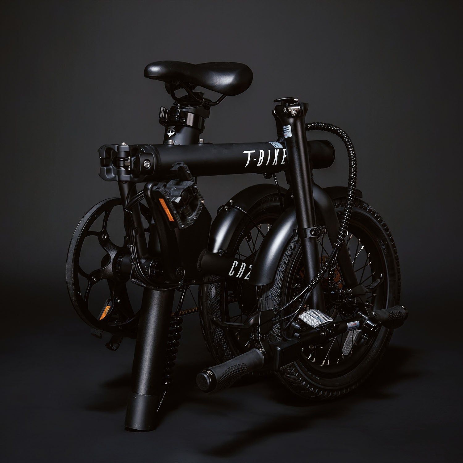 CR250 – Compact Rider Folding Electric Bike - Black