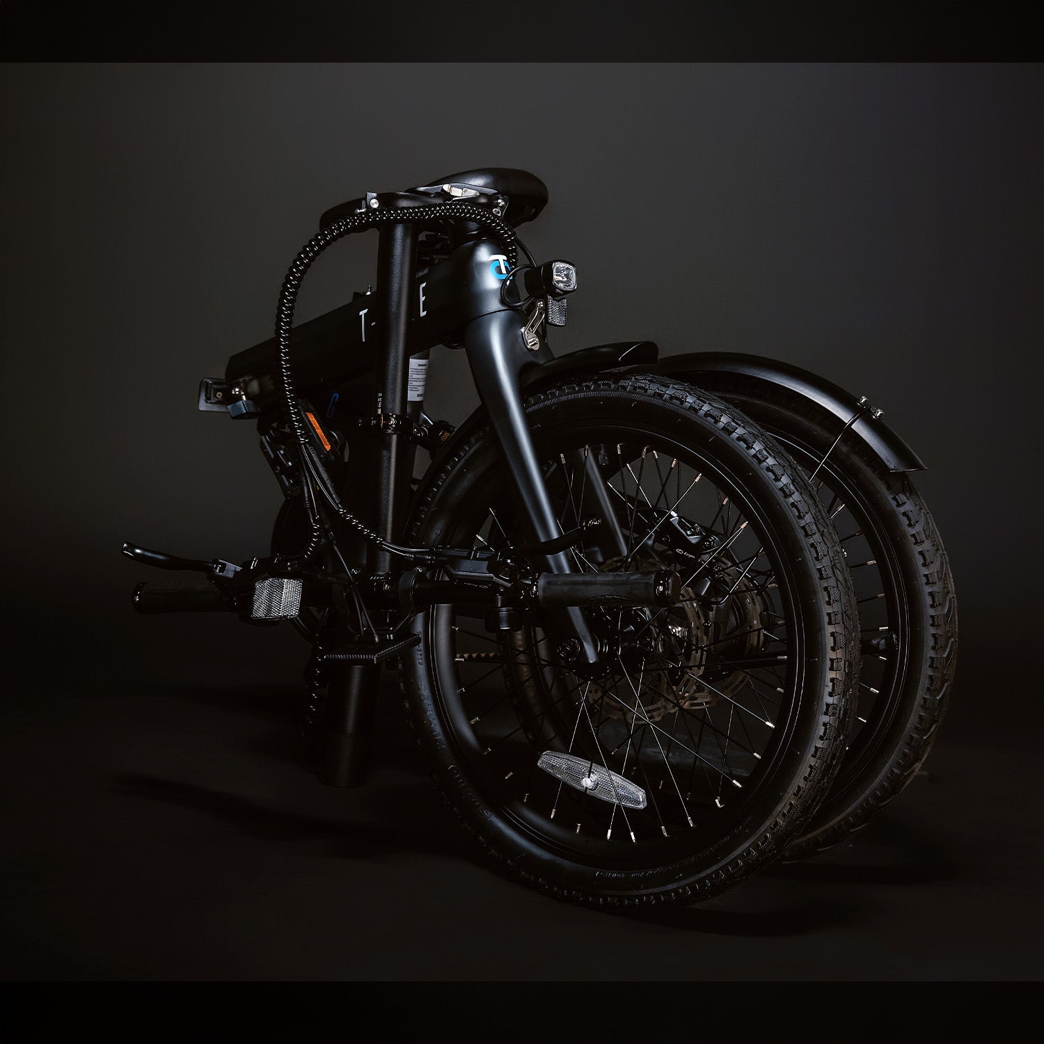 CF250 –  Folding Electric Bike - Black