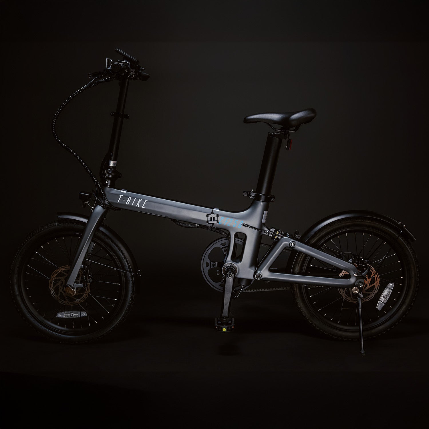 CF250 –  Folding Electric Bike - Black