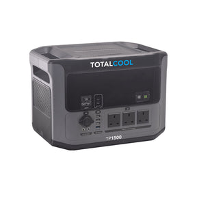 Product image of the UK plugs version of the TP1500 battery